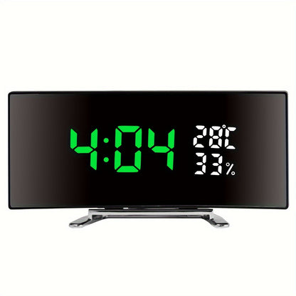 Skorter | SmartClock - Multifunctional LED Alarm Clock with Temperature Display and USB Power
