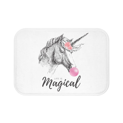 Skorter | Bubble Gum Life is Magical Bath Mat