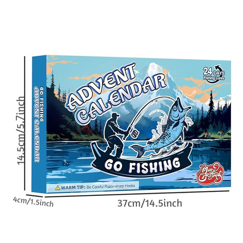 Skorter | 24 Days Christmas Countdown Fish Tackle Set