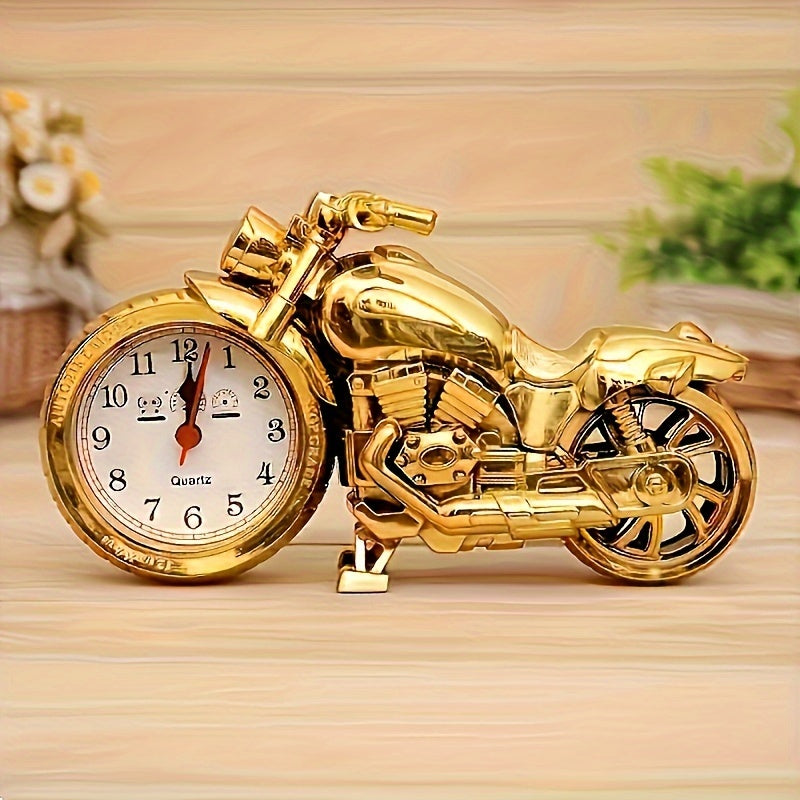 Skorter | MotoClock - Cartoon Motorcycle Alarm Clock with Swiss Quartz Movement