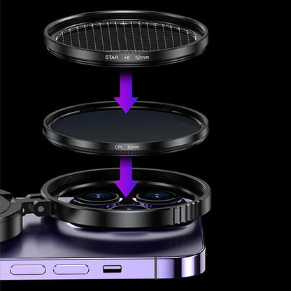 Skorter | 2-in-1 Magnetic CPL & Star Filter Lens