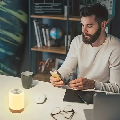 Skorter | Dimmable LED Night Light with Modern Design and Color Change