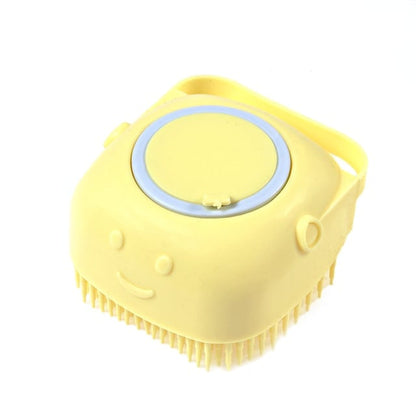 Skorter | Bathroom Pet Bath Brush Massage Soft Silicone Comb Pet