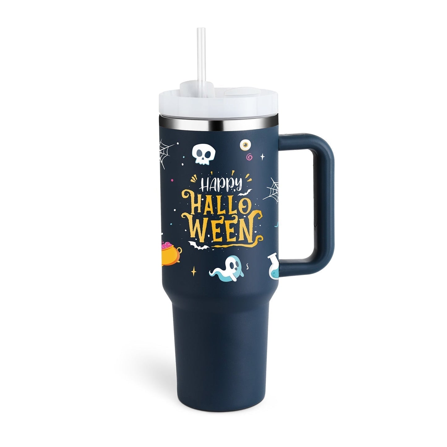 Skorter | ChillMug - Insulated Drink Mug with Straw