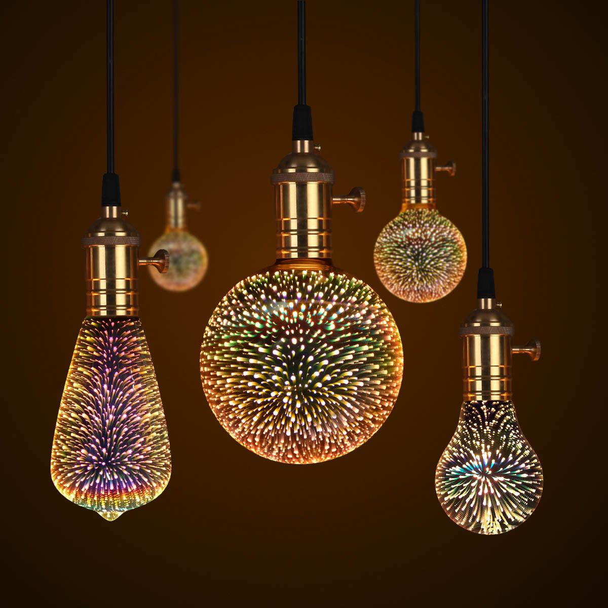 Skorter | 3D Fireworks LED Light Bulb