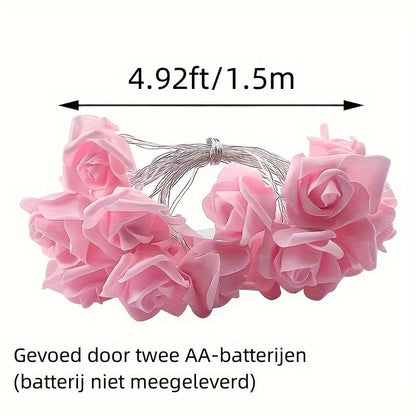Skorter | BloomLights - LED Pink Flower Chain Lighting