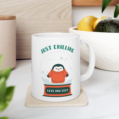 Skorter | Chilling Cute Penguin Mug
