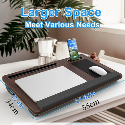 Skorter | Ergonomic Laptop Holder with Wrist Support and Device Slots