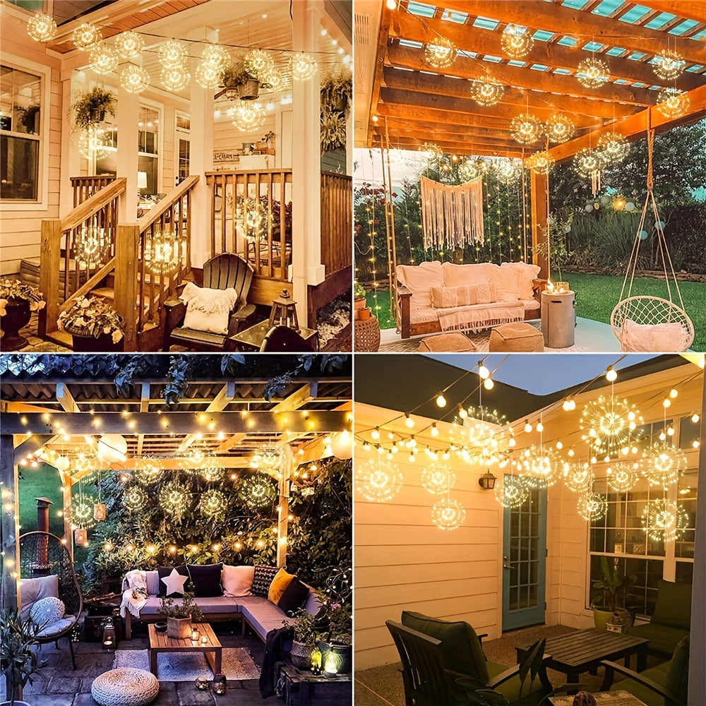 Skorter | SolarGlow - Solar Energy LED Garden Lighting with 90 Warm White LED Lights