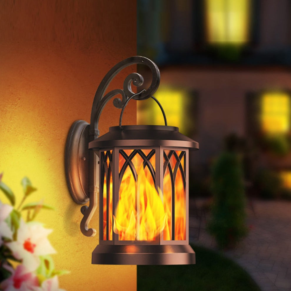 Skorter | FlameGlow™ - Hanging Solar Flame Lantern (2-Pack)