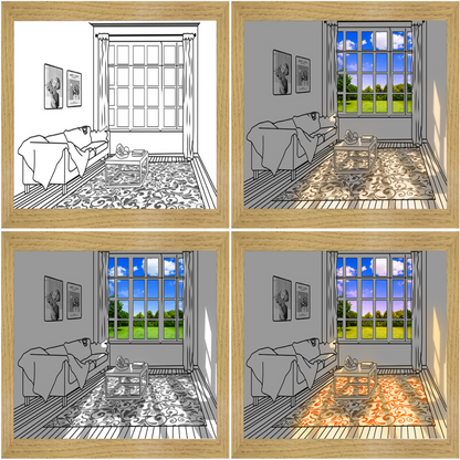 Skorter | Creative DIY Sunlight Painting Night Light