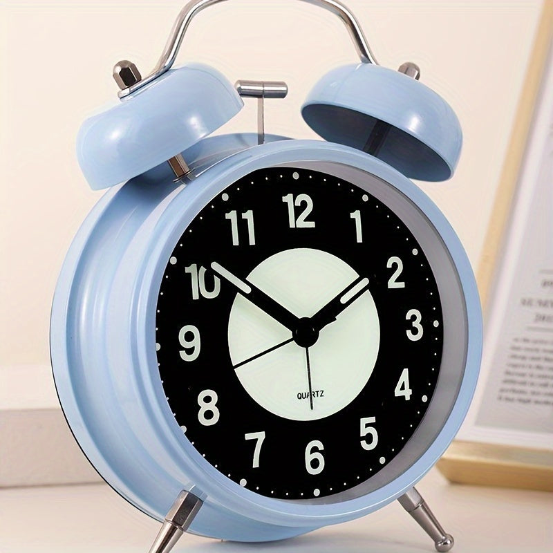 Skorter | GlowClock - Silent Luminous Alarm Clock in Metal
