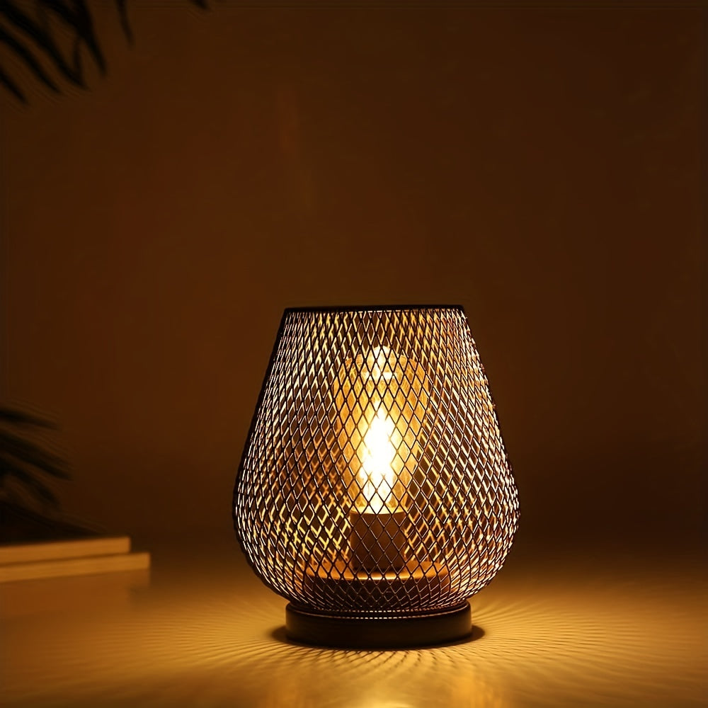 Skorter | RusticMesh Table Lamp Set – Industrial Style and Atmospheric Lighting