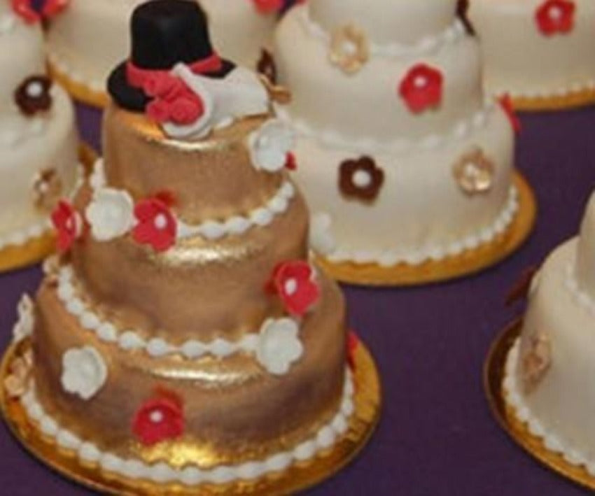 Skorter | 3-Tier Cupcake Pudding Cake Mold 5 pcs set