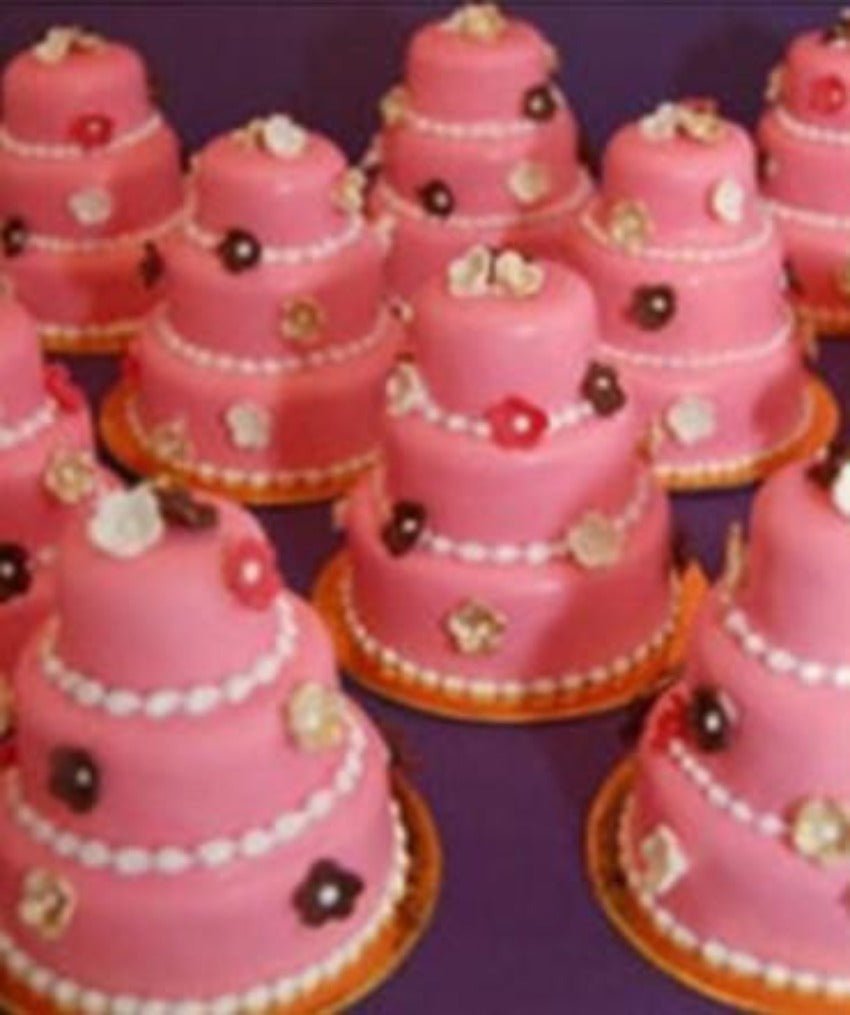 Skorter | 3-Tier Cupcake Pudding Cake Mold 5 pcs set