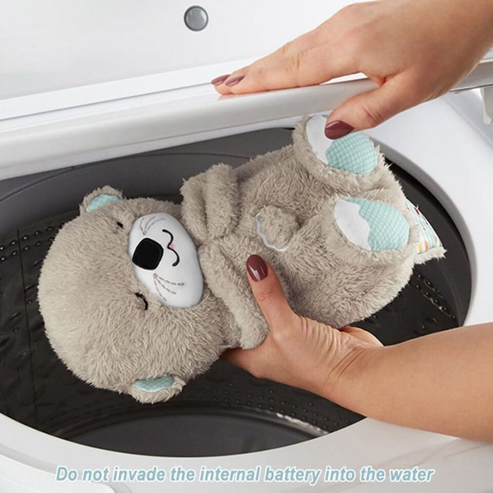 Skorter | Calmaura - Breathing Otter Plush Relaxation companion with soothing vibrations and calming light