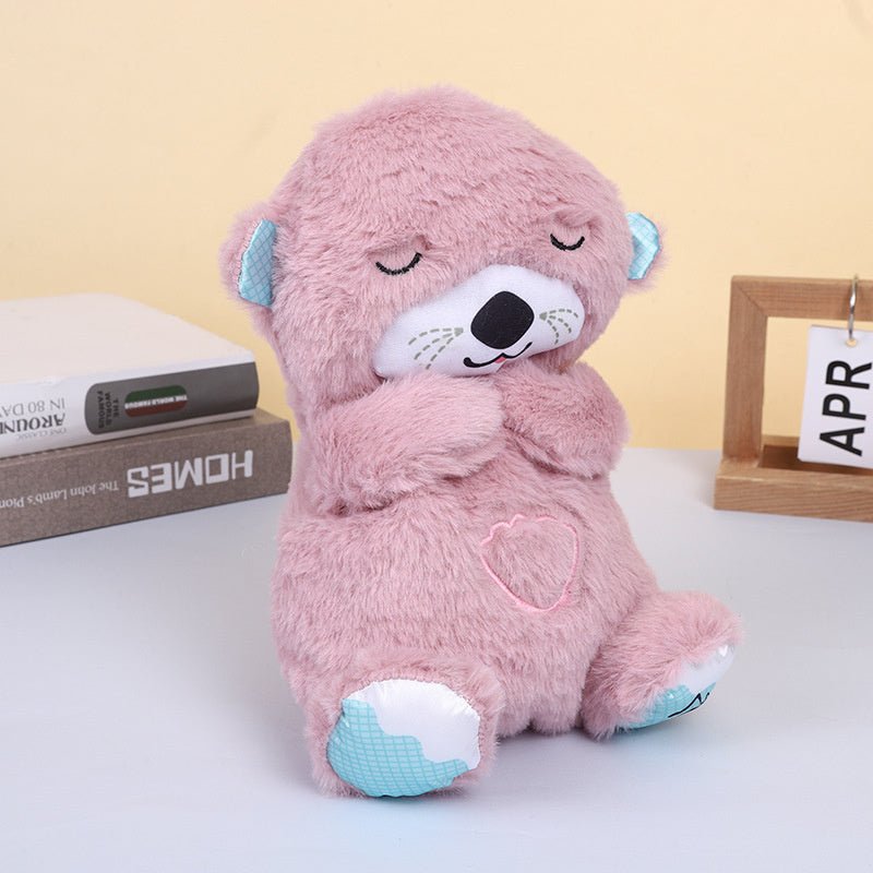 Skorter | Calmaura - Breathing Otter Plush Relaxation companion with soothing vibrations and calming light