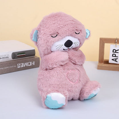 Skorter | Calmaura - Breathing Otter Plush Relaxation companion with soothing vibrations and calming light