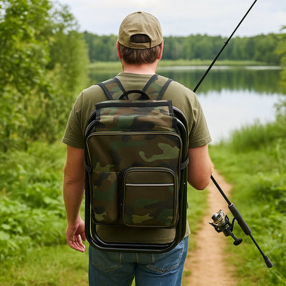 Skorter | Camochair Pack – 3-in-1 Backpack, Cooler & Folding Chair for Outdoor Adventures