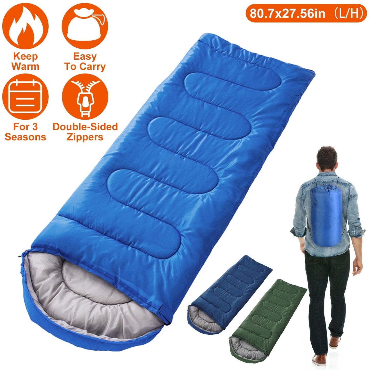 Skorter | Camping Sleeping Bags for Adults
