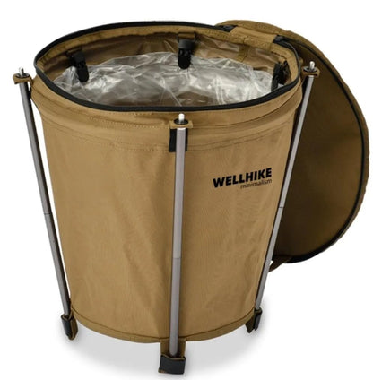 Skorter | Camptrash AM – Foldable Outdoor Trash Can with Waterproof Lining