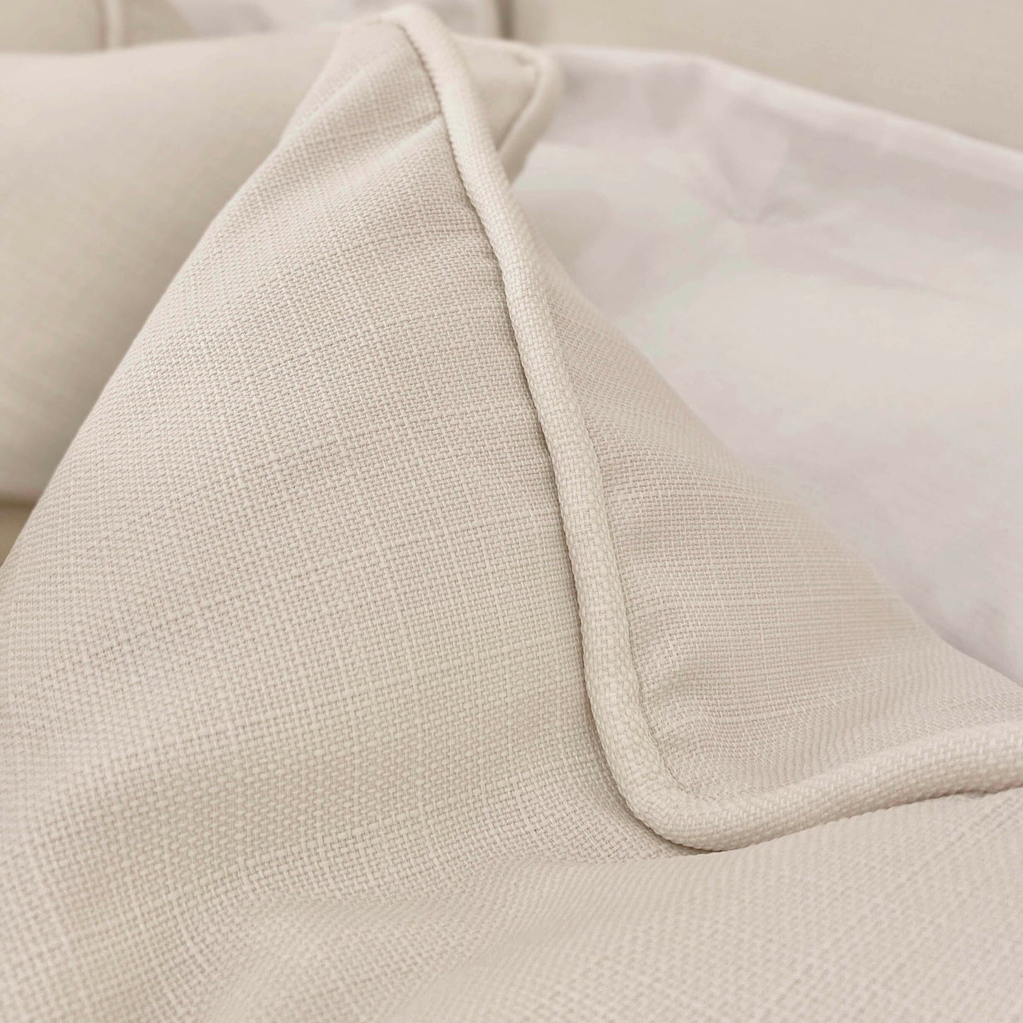 Skorter | Capri Natural Linen Cushion - 50x50cm