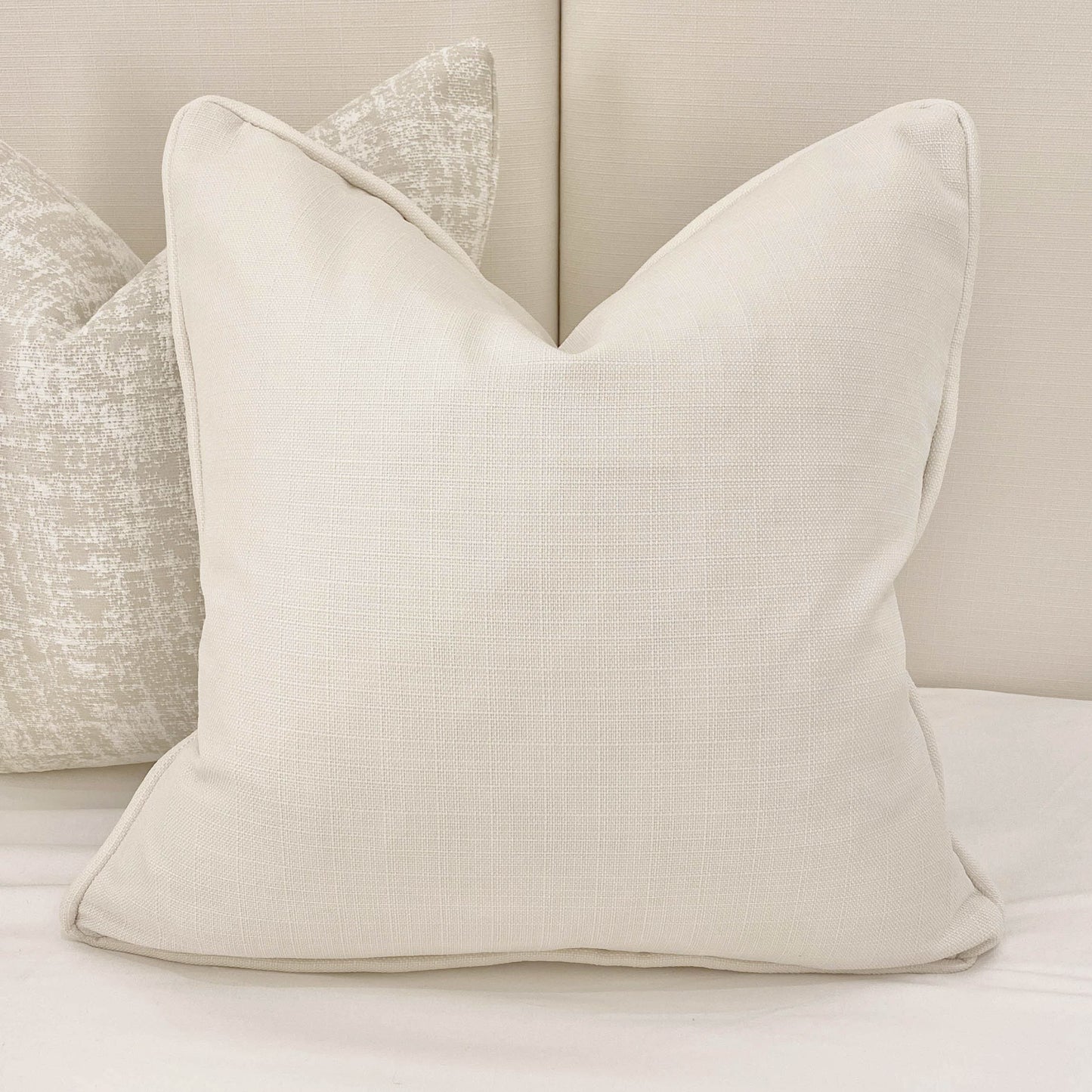 Skorter | Capri Natural Linen Cushion - 50x50cm