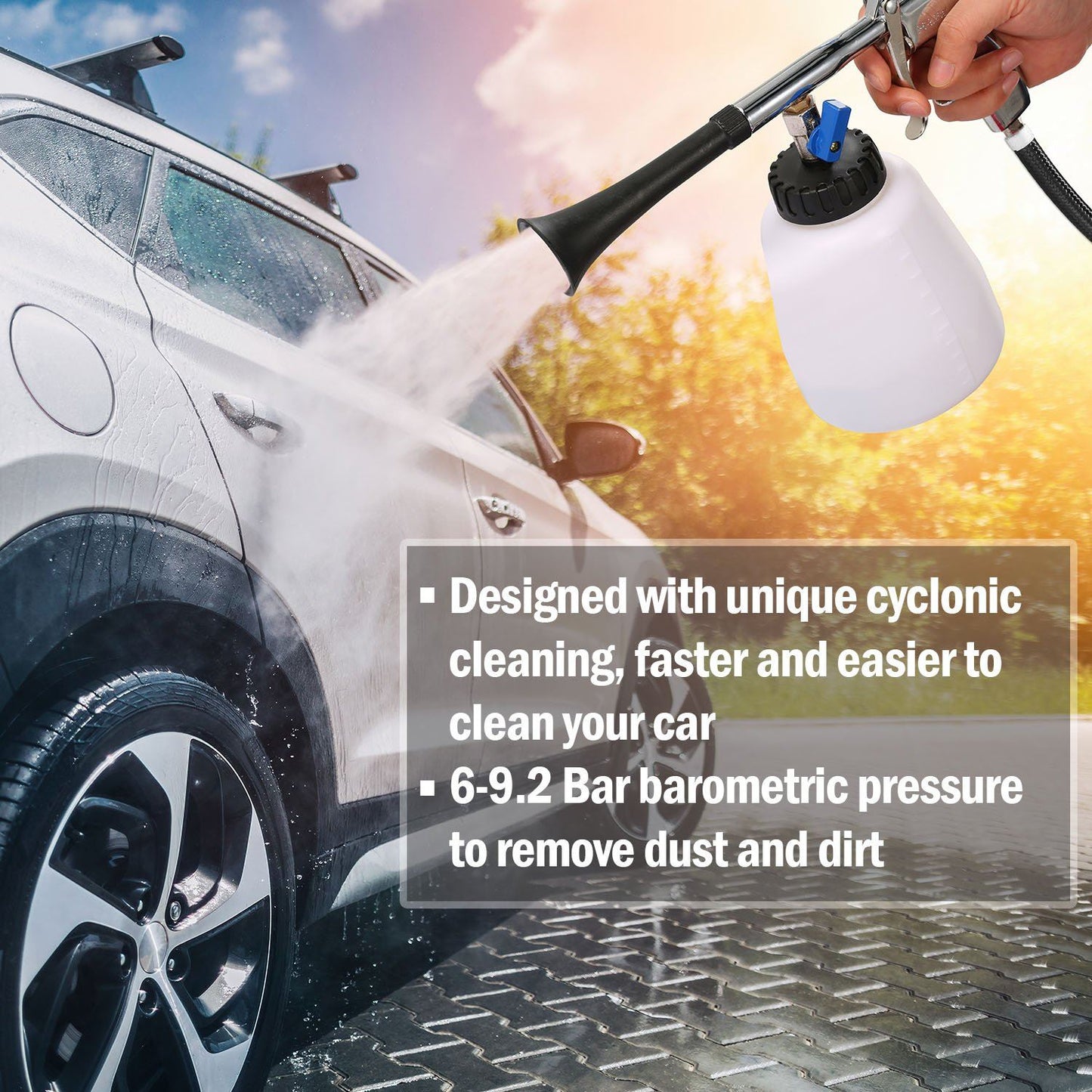 Skorter | Car Cleaning Gun Air Pressure Gun Tornado Sprayer