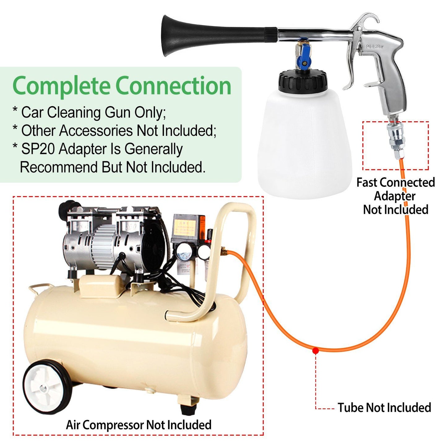Skorter | Car Cleaning Gun Air Pressure Gun Tornado Sprayer