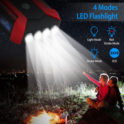 Skorter | Car starting battery booster with LCD screen 4 modes LED flashlight