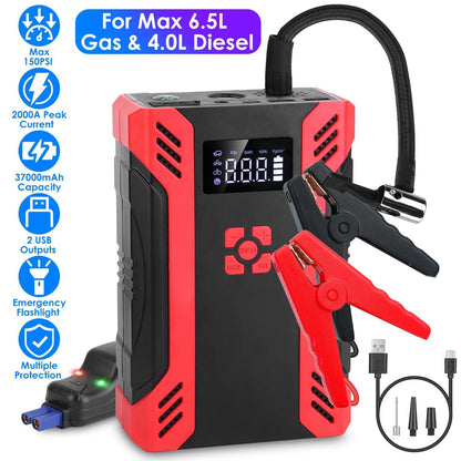 Skorter | Car Jump Starter with Air Compressor