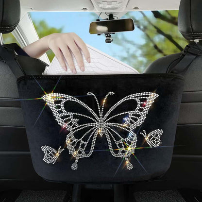 Skorter | Car net Back seat bag Handbag holder and Organizer Between the Seats