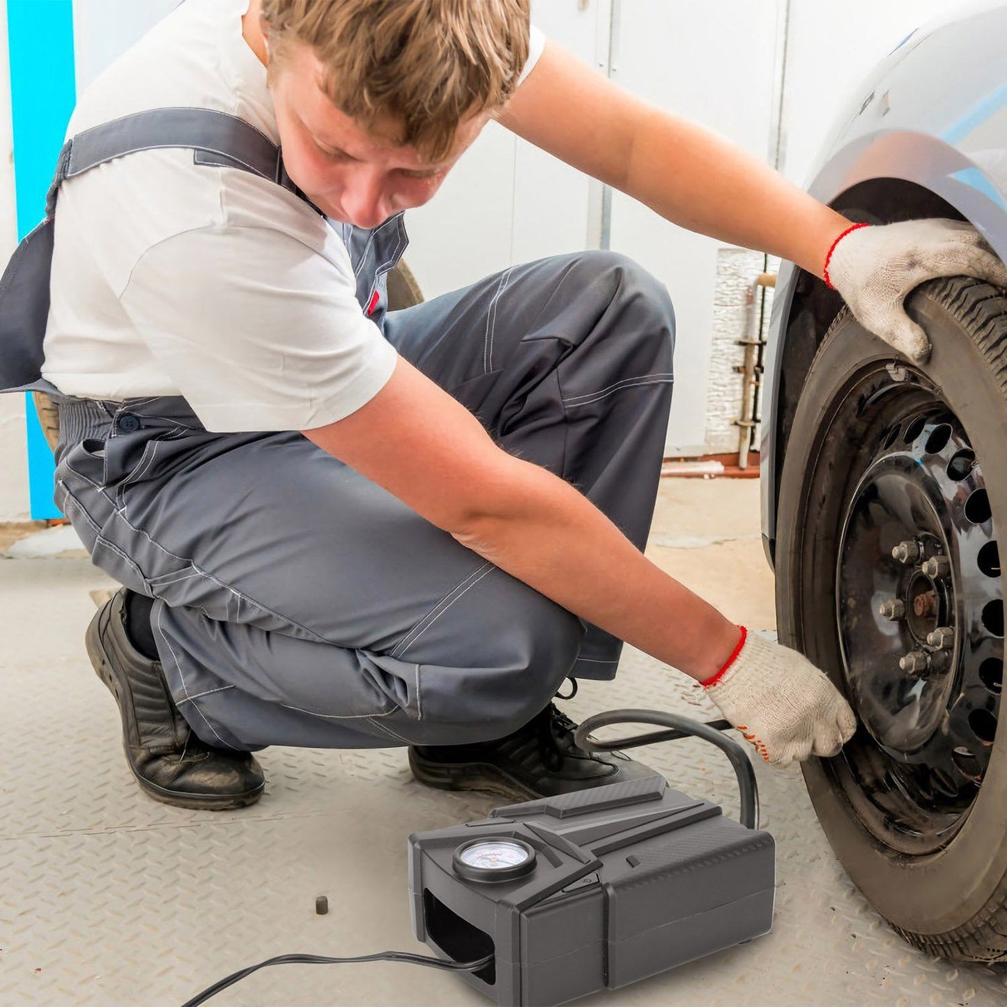 Skorter | Bicycle Tire Air Pump Portable Air Pump