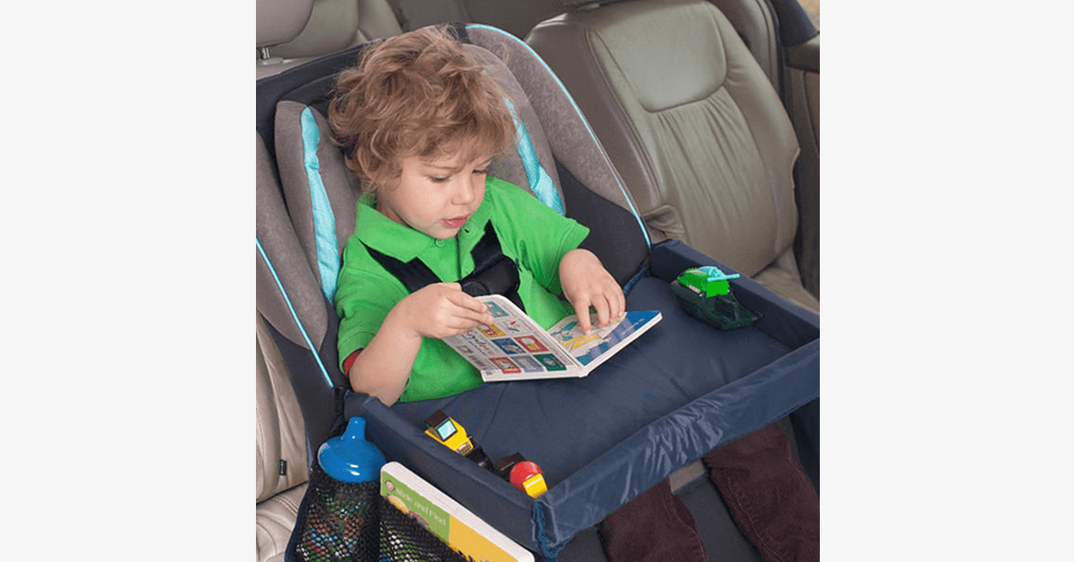 Skorter | Child car seat travel play tray - Safety at its best!