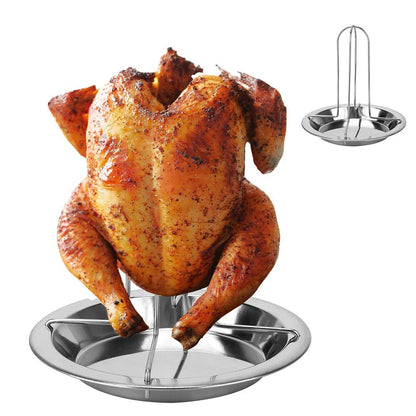 Skorter | CARBONROAST RACK – Non-Stick Chicken Roaster for Even BBQ Grilling