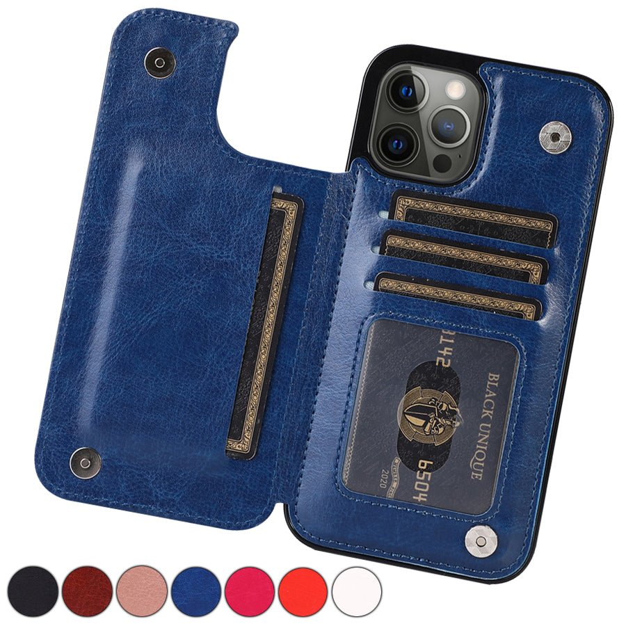 Skorter | CARDHOLD LEATHER – Elegant Smartphone Case with Card Slots