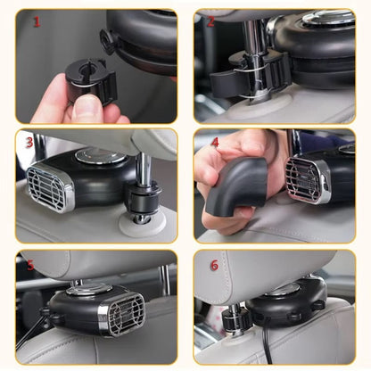 Skorter | 12V Portable Car Heater with 360° Angle Adjustment