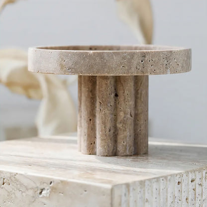 Skorter | Carlotta Travertine Tray