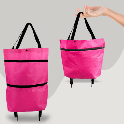 Skorter | CarryFlex – 2-in-1 Convertible Shopping Bag with Wheels