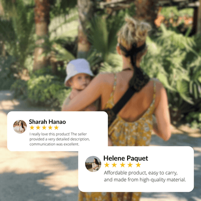 Skorter | Carrynest Baby Sling – Ergonomic Hip Seat Carrier for Comfortable, Hands-Free Babywearing