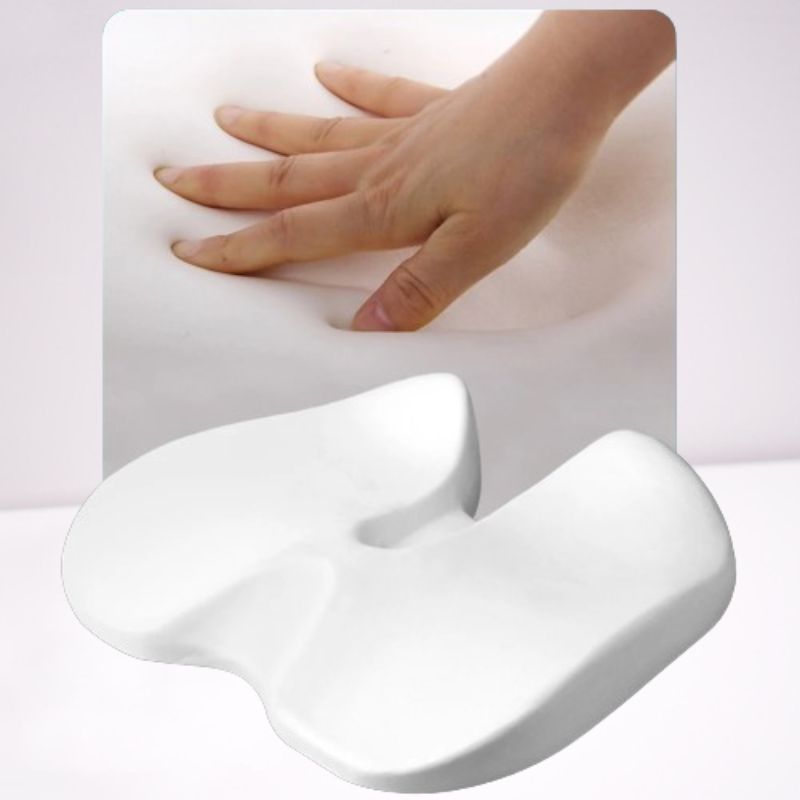 Skorter | Ergonomic Memory Foam Car Seat Cushion – Tailbone & Sciatica Support Pillow