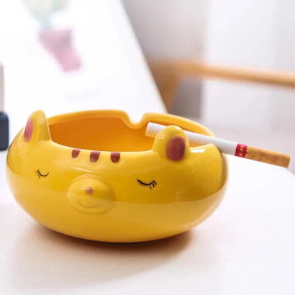 Skorter | Cartoon Animal Ceramic Ashtray
