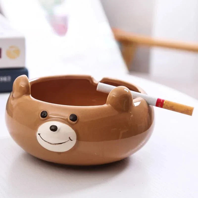 Skorter | Cartoon Animal Ceramic Ashtray