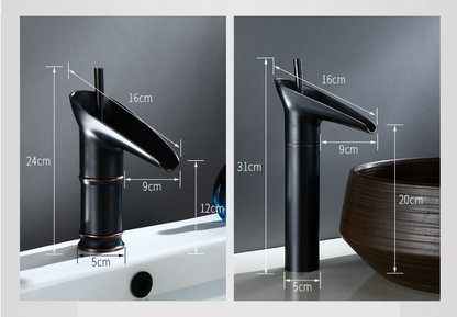 Skorter | CascadeFlow Luxe Waterfall Basin Mixer Tap