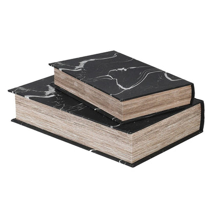 Skorter | Casima Black & White Decorative Boxes - Set of 2