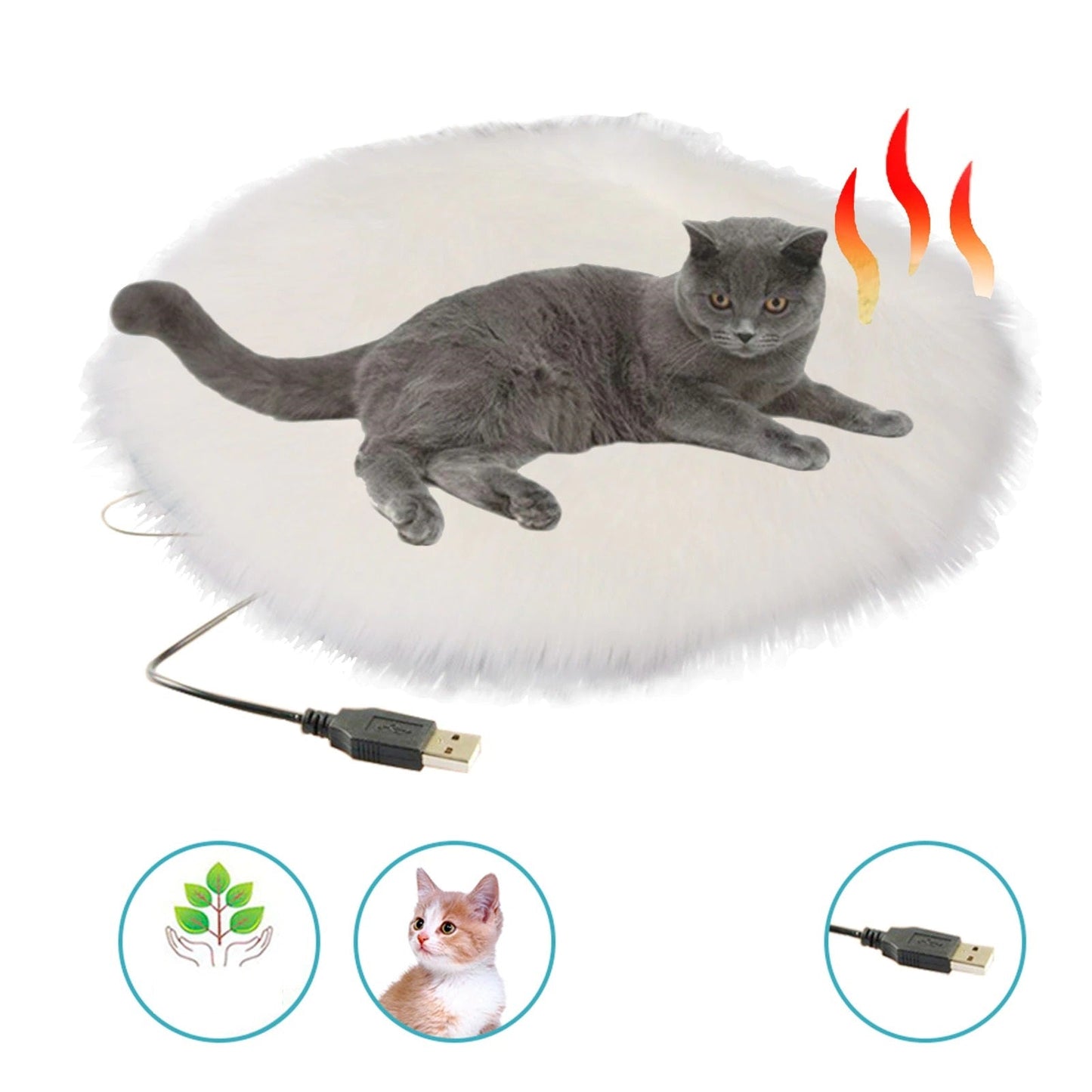 Skorter | CozyKitty - Portable USB Heated Cushion