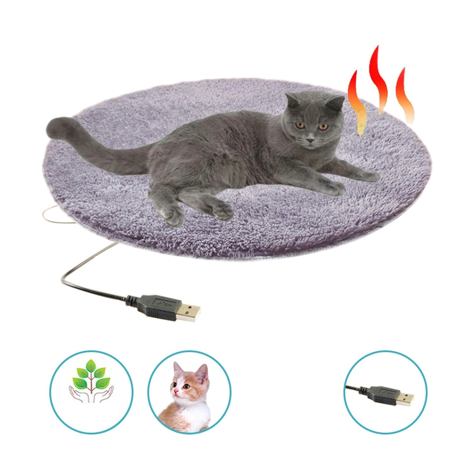 Skorter | CozyKitty - Portable USB Heated Cushion