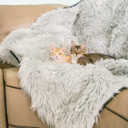 Skorter | CatNap™ Anti-Ripe & Waterproof Throw Blanket - Gray