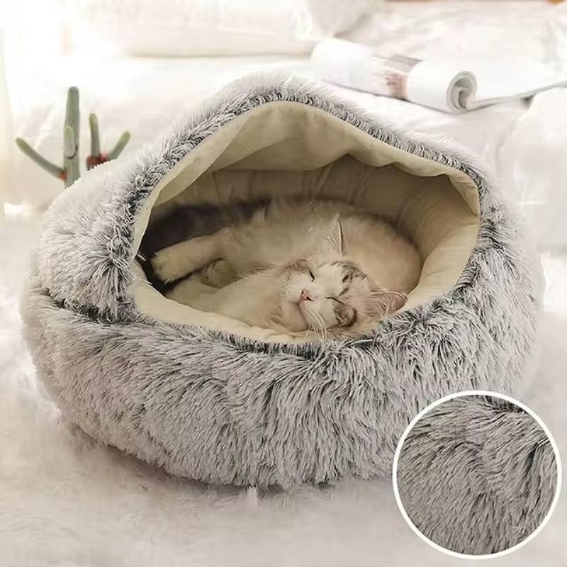 Skorter | Cozy Pet Cave Bed, Ideal for Dogs and Cats of All Sizes