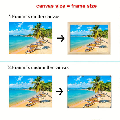 Skorter | DIY Solid Wood Picture Box for Diamond Painting and Wall Decoration - Perfect for Home Decoration